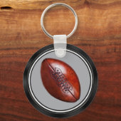 パーソナライズされた，格安サッカーの贈り物，色の変更 キーホルダー (裏面)