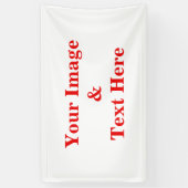 パーソナライズされた 横断幕 (縦)