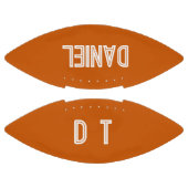 パーソナライズされた – 焦げオレンジ アメリカンフットボール (パネル)