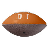 パーソナライズされた – 焦げオレンジ アメリカンフットボール (回転270)