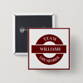 パーソナライズされた 缶バッジ (正面&裏面)