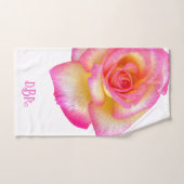 パーソナライズされた「野の花」 バスタオルセット (ハンドタオル)