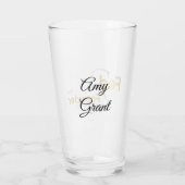 パーソナライズされた「食べ物を与え2祖」Glass Cup タンブラーグラス (裏面)