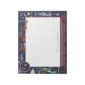 パーソナライズされた「魔法の夜の旅」 ノートパッド (回転)