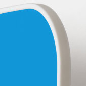 パーソナライズされた#1パパ父の日ブルーホワイト ピックルボールラケット (左詳細)