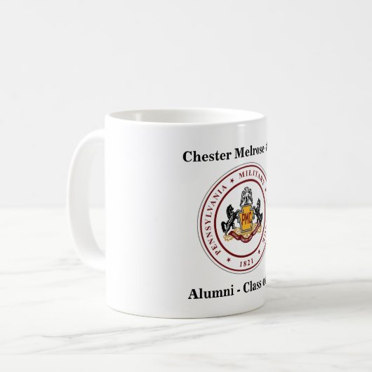 + パーソナライズされた 11 onまたは15 oz MUG (SEALロゴ付き) コーヒーマグカップ (正面左)