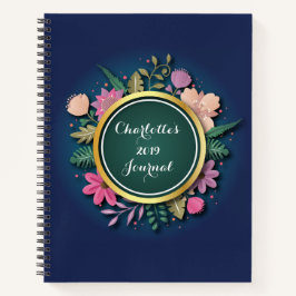 パーソナライズされた 2019 Journal ノートブック