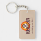 パーソナライズされた / Custum BOERSEUNウィンドポンプAfrikaans キーホルダー (正面)