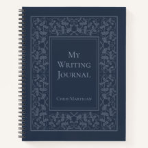パーソナライズされた Journal エレガント for 作家