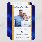 パーソナライズされた、PHOTOで日付招待状を保存 招待状 (正面/裏面)