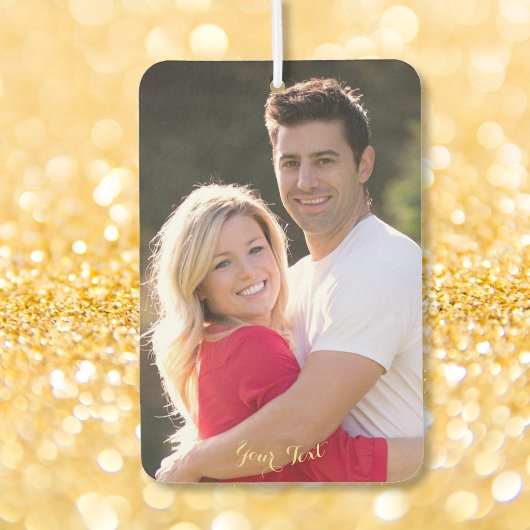 パーソナライズされたAuto Decor Family Kidsベビーフォトカー カーエアーフレッシュナー