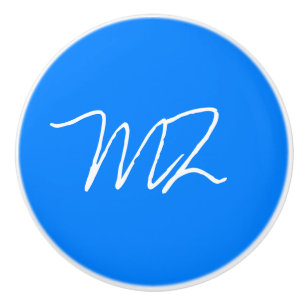 パーソナライズされたAzure Blue セラミックノブ