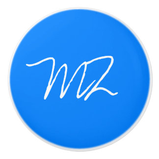 パーソナライズされたAzure Blue セラミックノブ