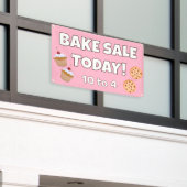 パーソナライズされたBake Saleバナー 横断幕 (ビルの外側)