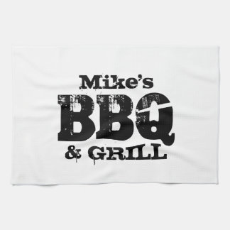 パーソナライズされたBBQアクセサリーカスタムキッチンタオル キッチンタオル