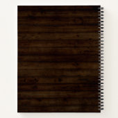 パーソナライズされたBBQキングレシピ ノートブック (裏面)