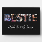 パーソナライズされたBestie BFF Friends最高の Photo Collage フォトプラーク (正面)