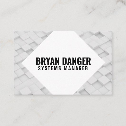 「パーソナライズされたBox World」（英国/ユーロ） 名刺 (正面)