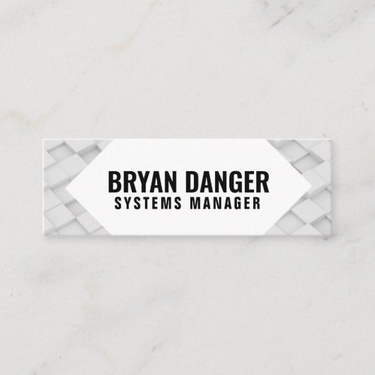 「パーソナライズされたBox World」Twitter スキニー名刺 (正面)