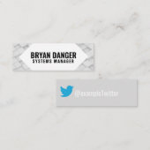 「パーソナライズされたBox World」Twitter スキニー名刺 (正面/裏面)