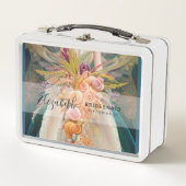 パーソナライズされたBridesmaid Proposal Box - 結婚's メタルランチボックス (正面)