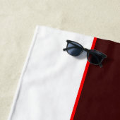 パーソナライズされたC10ガレージ ビーチタオル (インサイチュ)