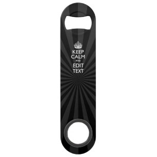 パーソナライズされたCALM保とテキストの日が差すこと スピード栓抜き
