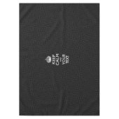 パーソナライズされたCALM保とバースト時のテキスト テーブルクロス (正面)