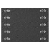 パーソナライズされたCALM保とバースト時のテキスト テーブルクロス (正面(横))