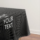 パーソナライズされたCALM保とバースト時のテキスト テーブルクロス (インサイチュ)