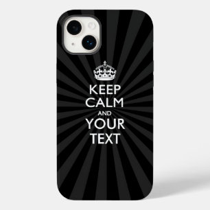 パーソナライズされたCALM保とバースト時のテキスト Case-Mate iPhone 14 PLUSケース