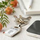 パーソナライズされたCALM保とON遊の – キーボードピアノ キーホルダー (側面)