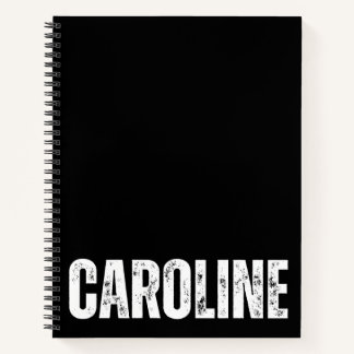パーソナライズされたCaroline付きノート ノートブック