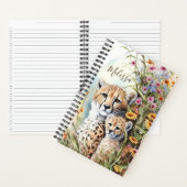 パーソナライズされたCheetah School Office Notebook Gift ノートブック (内側)