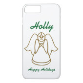 パーソナライズされたChristmas Angel Phone Case Case-Mate iPhoneケース (裏面)