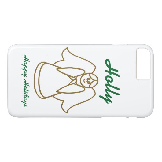 パーソナライズされたChristmas Angel Phone Case Case-Mate iPhoneケース (裏面(横))