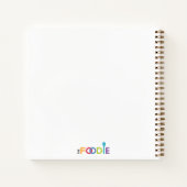 パーソナライズされたCookbook（写真） ノートブック (裏面)