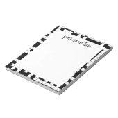 パーソナライズされたCrosswordメモ帳 ノートパッド (回転)