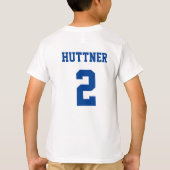 パーソナライズされたDawg Tee – 名前と番号を追加 Tシャツ (裏面)