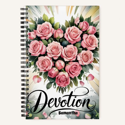 パーソナライズされたDeviation Christian Women Journal ノートブック (正面)