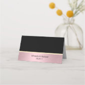 パーソナライズされたDIYの名結婚前テーブル座席表 プレイスカード (裏面)