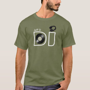 パーソナライズされたDJ用TEE Tシャツ