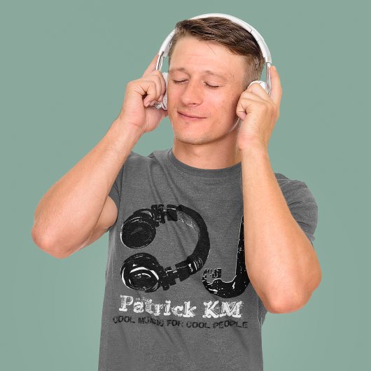 パーソナライズされたDJ Tシャツ