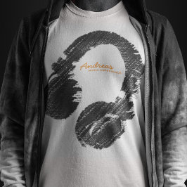 パーソナライズされたDJ Tee d.j.クール Tシャツ