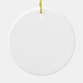 パーソナライズされたDONナースオーナメント セラミックオーナメント (裏面)