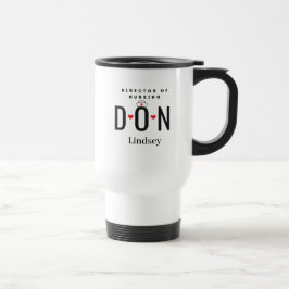 パーソナライズされたDONナースタンブラー トラベルマグ