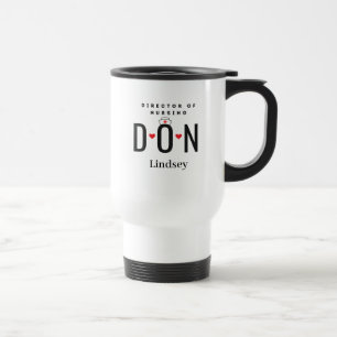 パーソナライズされたDONナースタンブラー トラベルマグ