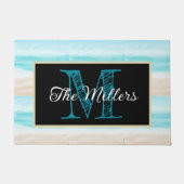 パーソナライズされたdoormatのビーチー ドアマット (正面)