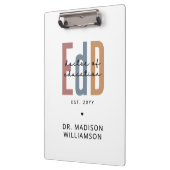 パーソナライズされたEdD教育医 クリップボード (左)