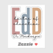 パーソナライズされたEdD教育医 シール (シート)